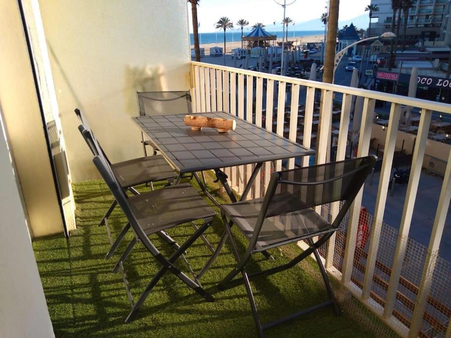 Appartement 20 Mts Plage, Pl Mediterranee, Vue Mer Parking Canet-en-Roussillon Esterno foto