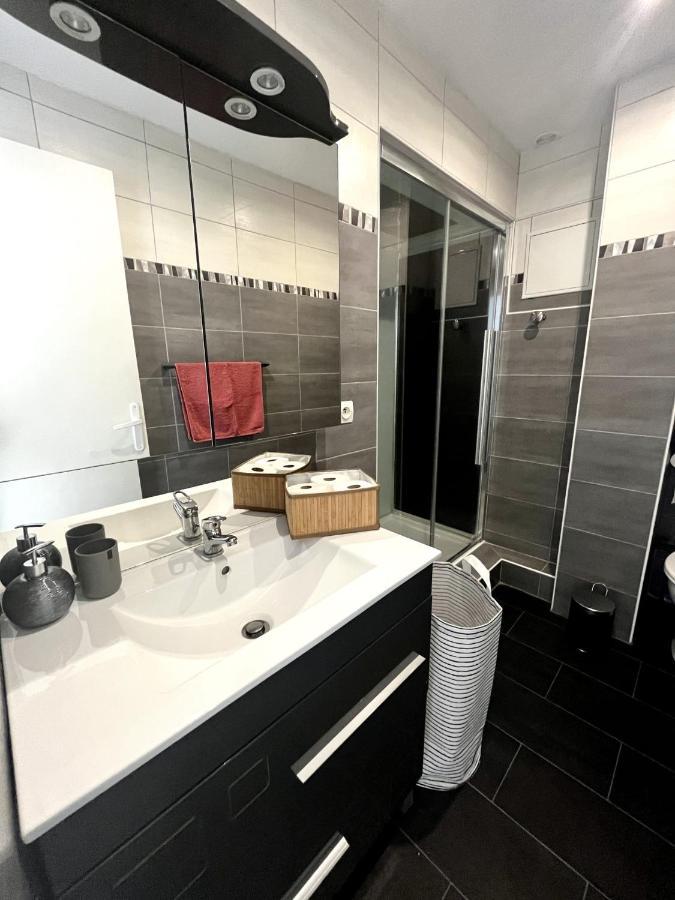 Appartement 20 Mts Plage, Pl Mediterranee, Vue Mer Parking Canet-en-Roussillon Esterno foto