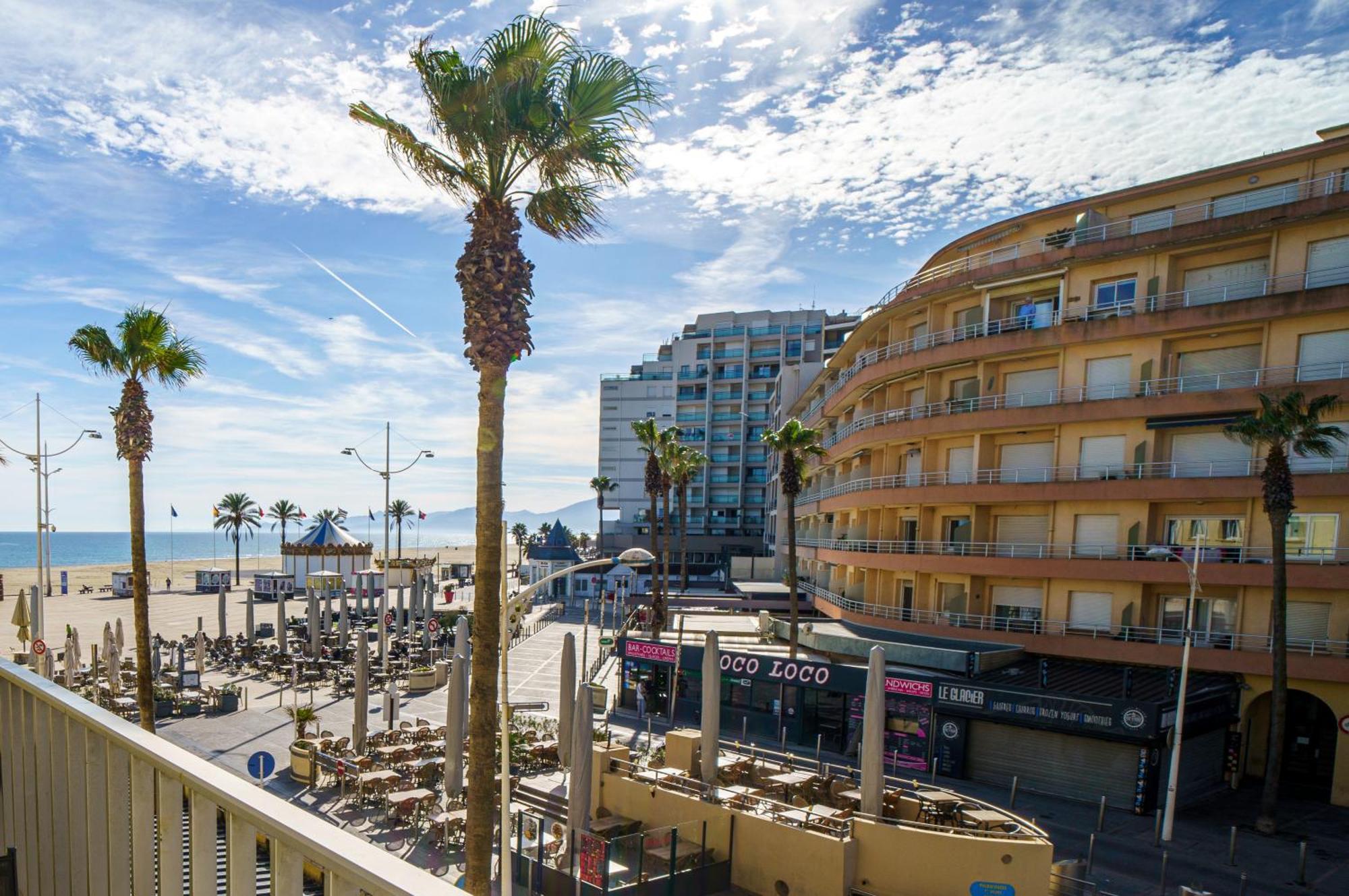 Appartement 20 Mts Plage, Pl Mediterranee, Vue Mer Parking Canet-en-Roussillon Esterno foto